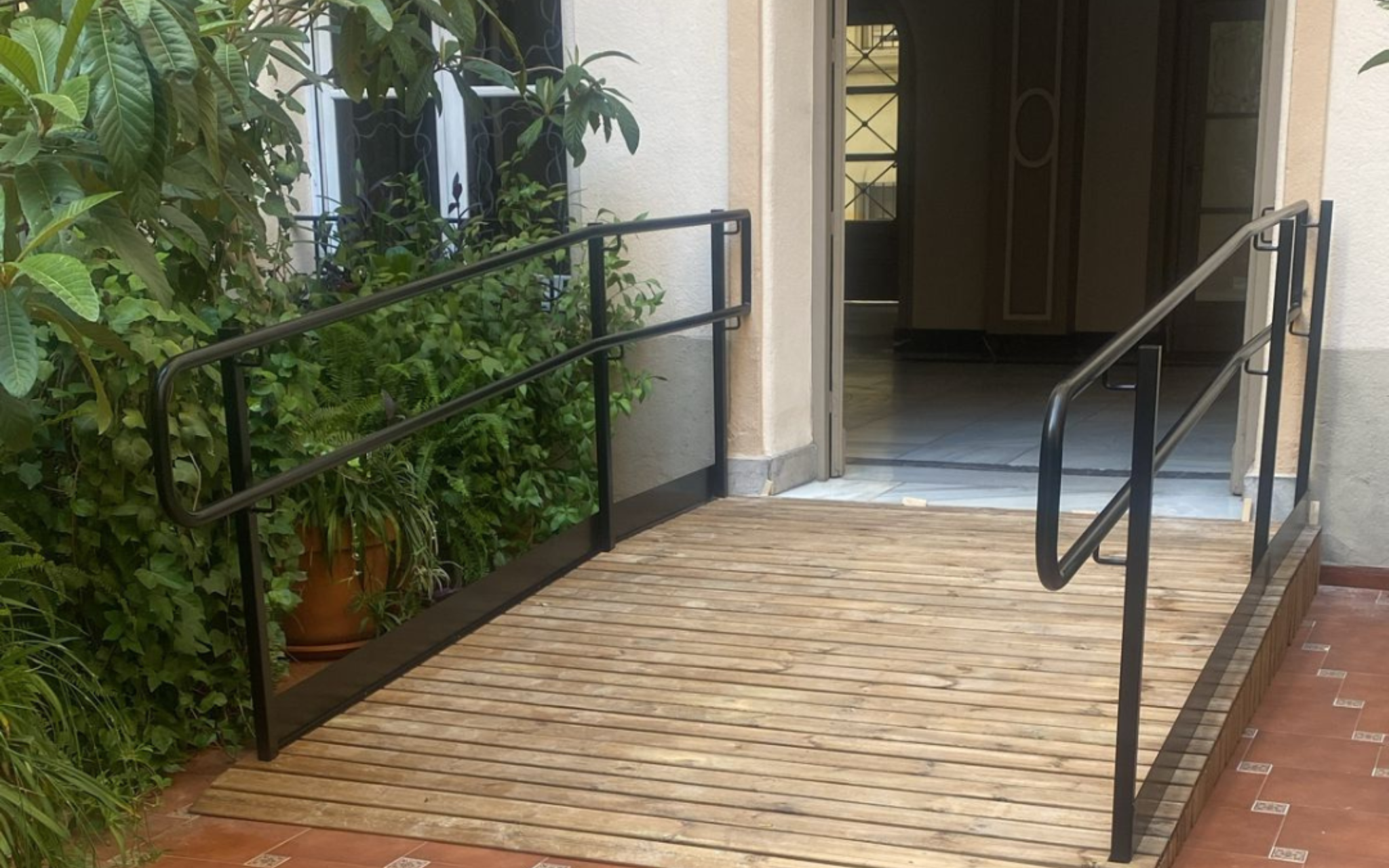 Rampa accesible